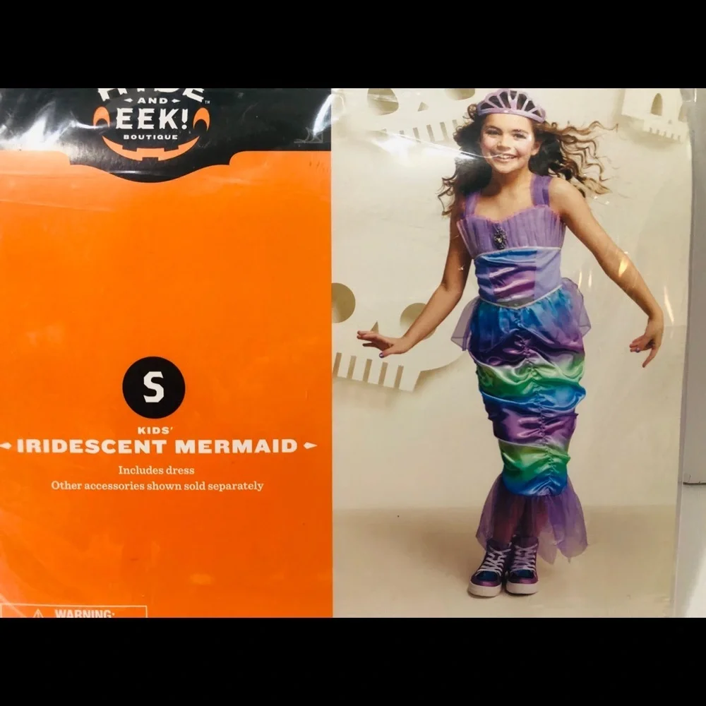Hide and Eek! Mermaid Dress Small